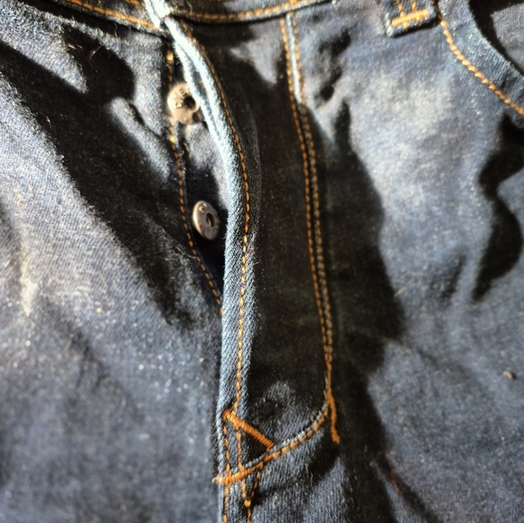 Diesel Larkee Regular Straight Jeans W34 L32 | Dark Wash 1 Of 2 Pair Avbl-NWOT - Picture 4 of 6